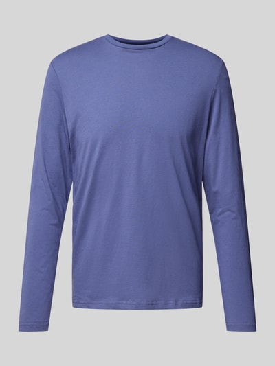 Christian Berg Men Longsleeve mit Rundhalsausschnitt Rauchblau 1