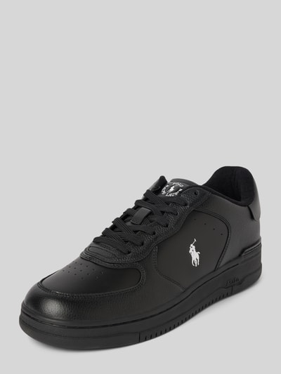 Polo Ralph Lauren Sneaker mit Logo-Stitching Modell 'MASTERS' Black 1