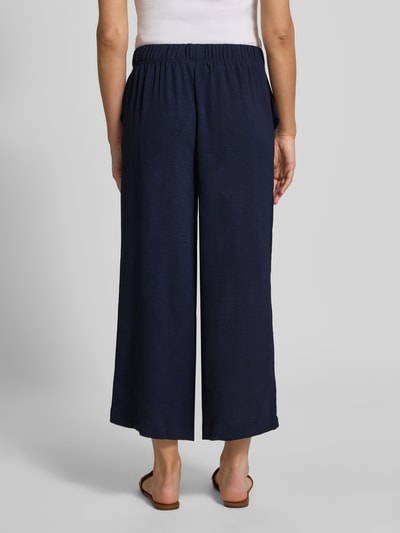 Christian Berg Woman Culotte mit Kordelzug und Eingrifftaschen Dunkelblau 5