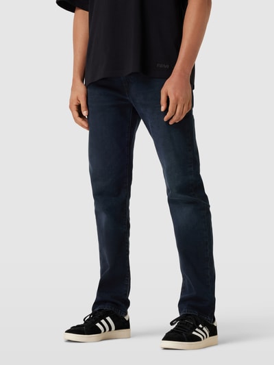 Levi's® Jeans met labeldetail, model '502' Donkerblauw - 4