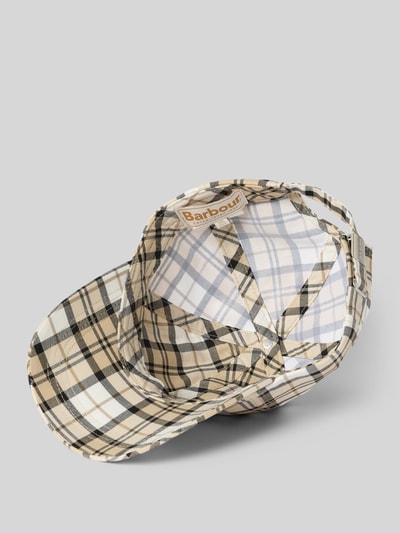 Barbour Basecap aus reiner Baumwolle Modell 'Agnes' Beige 2