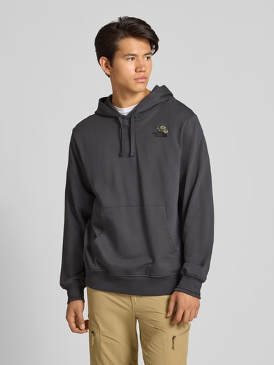 The North Face Hoodie mit Label-Stitching Anthrazit 4
