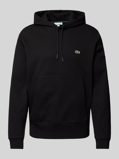 Lacoste Bluza z kapturem Czarny 2