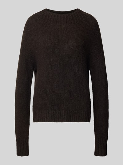 JOOP! Regular Fit Pullover mit Viskose-Woll-Anteil Modell 'Koulisa' Schoko 1