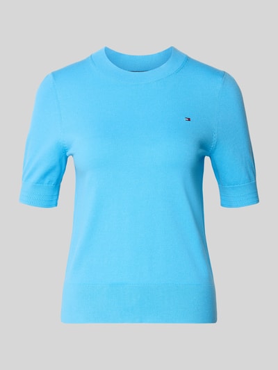 Tommy Hilfiger Regular Fit Strickpullover aus Baumwoll-Mix Sky 2