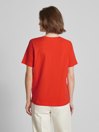 s.Oliver RED LABEL T-shirt met motiefprint Koraal - 5