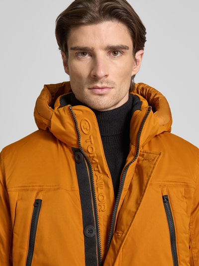 Tom Tailor Regular Fit Parka mit Pattentaschen Orange 3