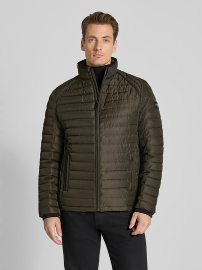 NAUTGÅRD Regular fit gewatteerd jack met Sorona® Aura Filling Donkergroen - 4