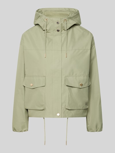 s.Oliver RED LABEL Regular Fit Parka aus Baumwoll-Mix Khaki 2