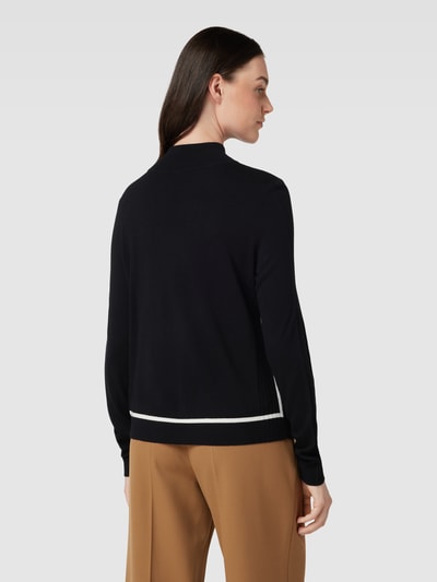 Marc Cain Gebreide pullover met opstaande kraag Zwart - 5