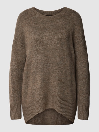 Only Gebreide pullover met extra brede schouders, model 'NANJING' Geel gemêleerd - 2