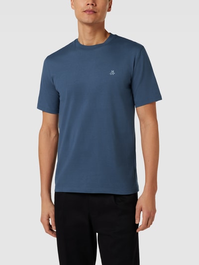 Marc O'Polo T-Shirt mit Label-Print Anthrazit 4