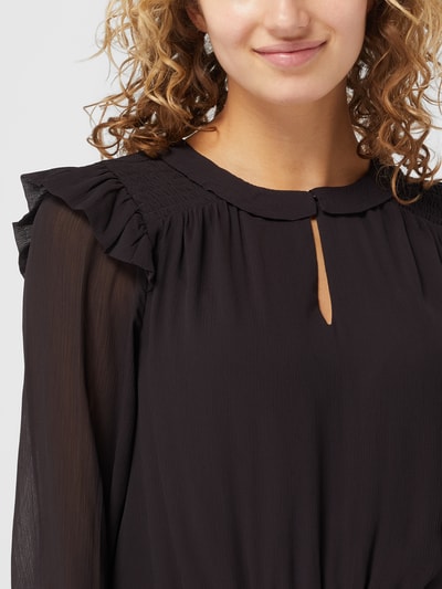 Scotch & Soda Kleid aus Chiffon  Schwarz 3