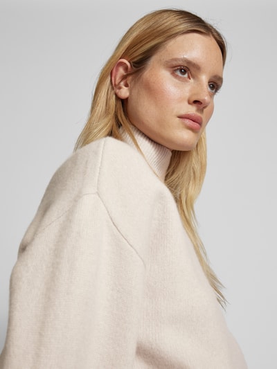 P&C* curated by Anouk Yve Gebreide pullover met opstaande kraag - capsulegarderobe Zand - 3