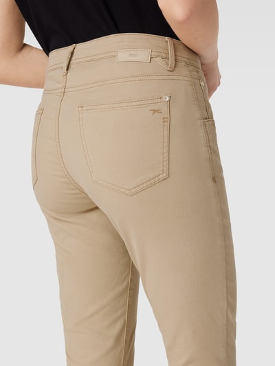 Brax Slim Fit Jeans mit verkürztem Schnitt Modell 'STYLE.SHAKIRA' Sand 3