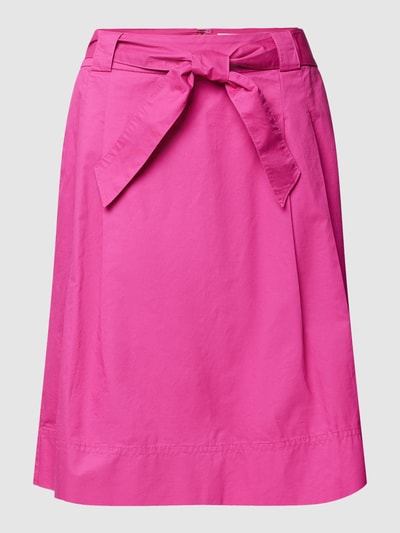 Christian Berg Woman Midirok met strikceintuur Fuchsia - 2