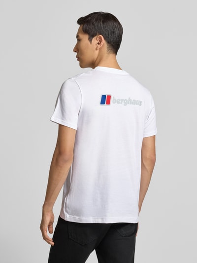 Berghaus T-Shirt mit Logo und Rundhalsausschnitt Weiss 5