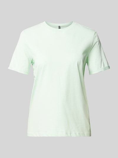 Pieces Regular Fit T-Shirt aus reiner Baumwolle Modell 'RIA' Mint 2