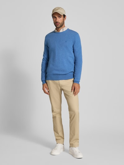 Polo Ralph Lauren Gebreide pullover met ribboorden Lichtblauw - 1