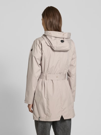 khujo Jacke mit Bindegürtel Modell 'MOSTI' Beige 5