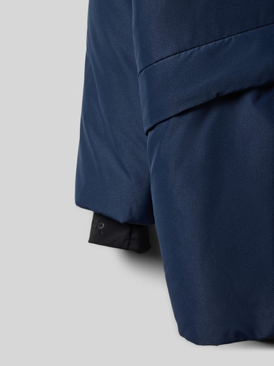 s.Oliver RED LABEL Regular Fit Parka mit Label Patch Marine 2