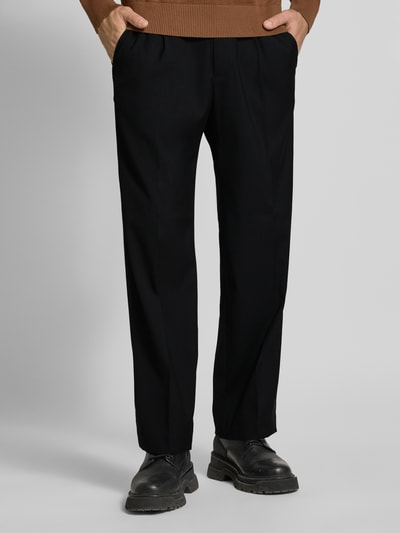 JAKE*S STUDIO MEN Stoffen broek met Franse steekzakken Zwart - 4