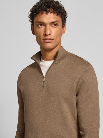 SELECTED HOMME Regular fit schipperstrui van puur katoen, model 'BERG' Zand - 3