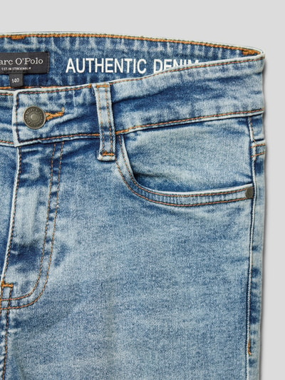 Marc O'Polo Jeans met labelpatch Jeansblauw - 2