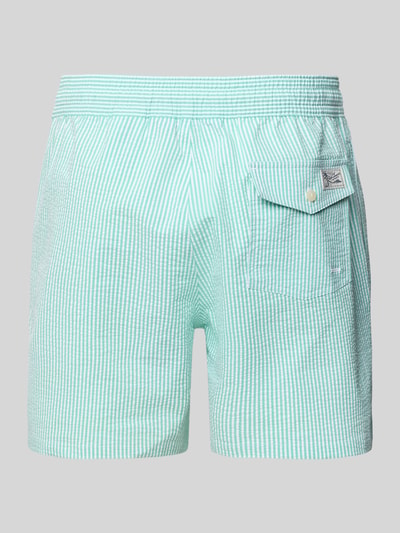 Polo Ralph Lauren Underwear regular fit zwembroek van katoenmix model 'TRAVELER' Mintgroen - 3