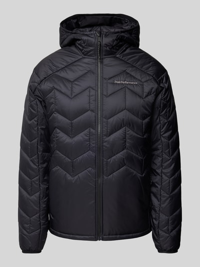 PEAK PERFORMANCE Steppjacke mit Label-Stitching Modell 'Elevate' Black 1