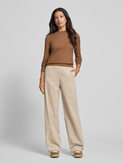 Marc O'Polo Straight fit corduroy broek van puur katoen Offwhite - 1