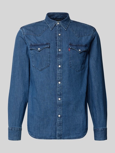 Levi's® Regular Fit Jeanshemd aus reiner Baumwolle Modell 'BARSTOW WESTERN STANDARD' Blau 1