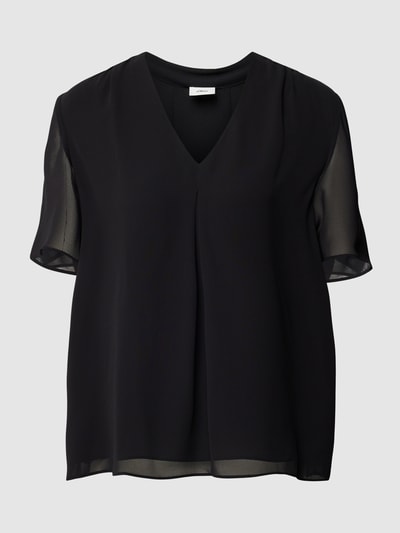 s.Oliver BLACK LABEL Bluse mit V-Ausschnitt Black 2