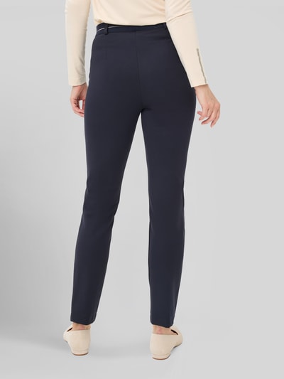 Raphaela By Brax Spodnie o kroju super slim fit z mieszanka wiskozy model 'LILLYTH' Granatowy 5