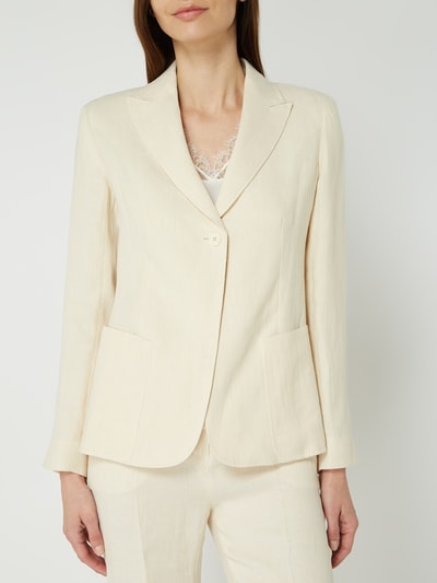 Weekend Max Mara Blazer van linnen  Zand - 4