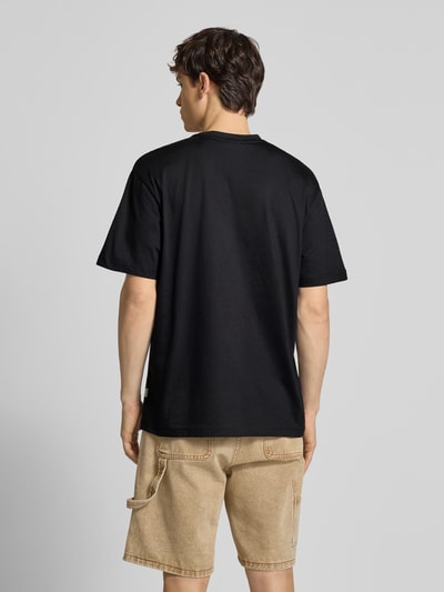 Only & Sons Regular fit T-shirt van puur katoen Zwart - 5