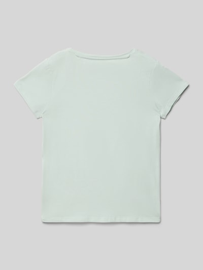 Guess T-Shirt mit Label-Details Bleu 3