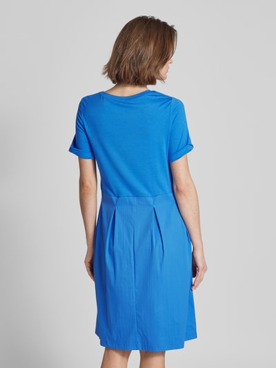 ROBE LÉGÈRE Knielange jurk in laagjeslook Bleu - 5