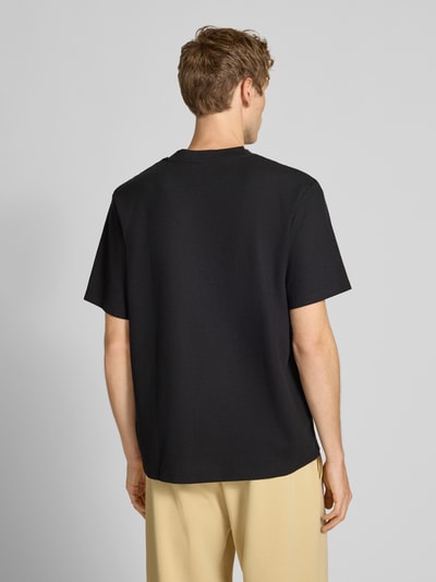 Jack & Jones T-Shirt mit Strukturmuster Modell 'EAUSTIN' BLACK 5