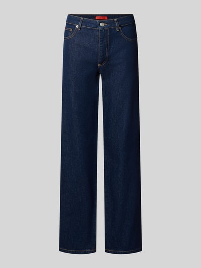 MAX&Co. Loose Fit Jeans aus reiner Baumwolle Modell 'CALESSE' Dunkelblau 1