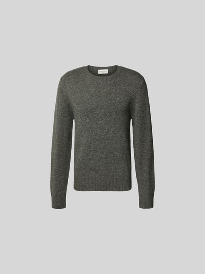 Officine Générale Pullover aus Woll-Kaschmir-Mix Taupe 2