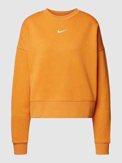 Nike Sweatshirt mit Logo-Motiv Senf 2