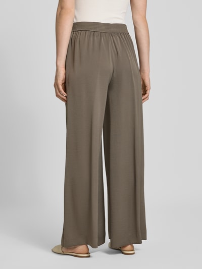 comma Relaxed Fit Stoffhose mit elastischem Bund Oliv 5