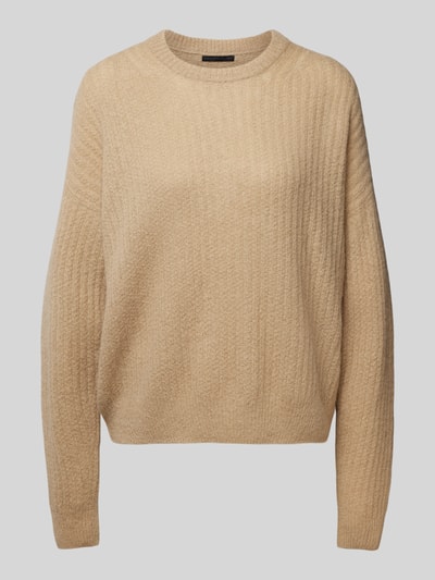 Drykorn Gebreide pullover van alpacamix, model 'DOANIE' Beige - 2