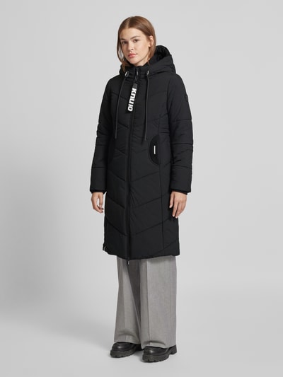 khujo Parka met tweewegsritssluiting, model 'ARIBAY4 LIGHT' Zwart - 4