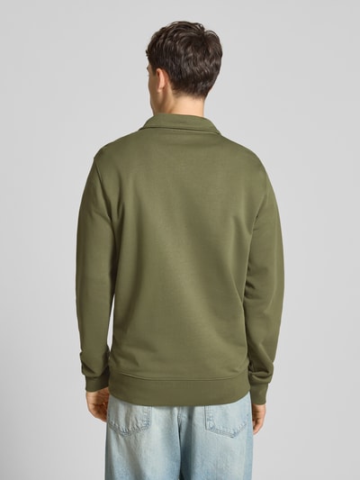 Levi's® Sweatshirt mit Logo-Stitching Oliv 5