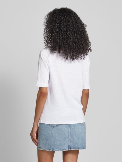 Soyaconcept T-shirt met ronde hals, model 'Babette' Wit - 5