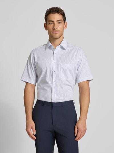 ETERNA Regular Fit Business-Hemd mit Kentkragen Hellblau 4