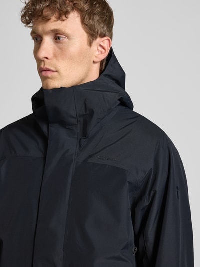 PEAK PERFORMANCE Parka z krytą listwą model ‘Treeline’ Czarny 3