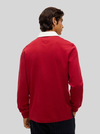 Tommy Hilfiger Relaxed Fit Poloshirt aus reiner Baumwolle Rot 5